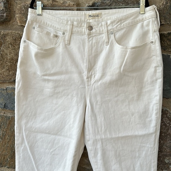 Madewell The Perfect Vintage Jean in Tile White Size 16W - Picture 4 of 13